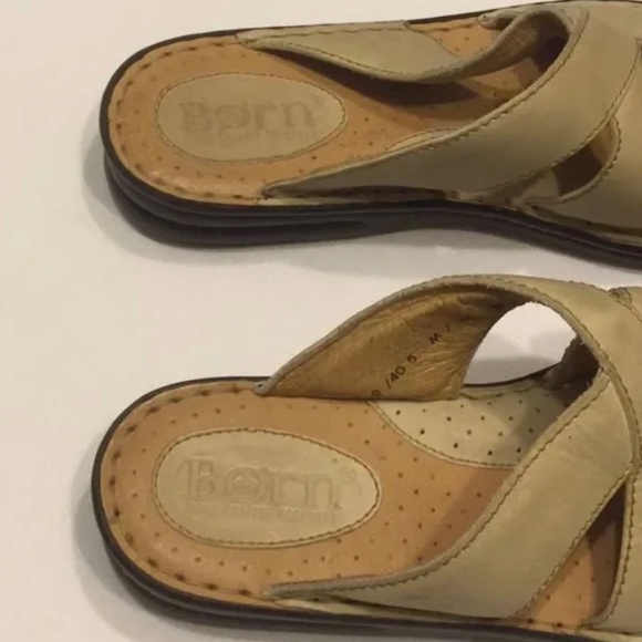 Born Hand Crafted Footwear Leather Sandals Sz 9 - Picture 4 of 5